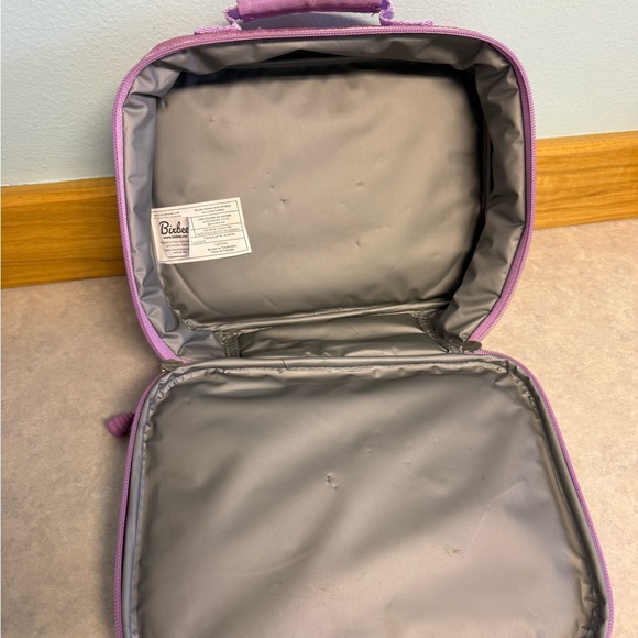 Bixbee Glitter Insulated Lunch Box Pink Purple Kids - Picture 6 of 8